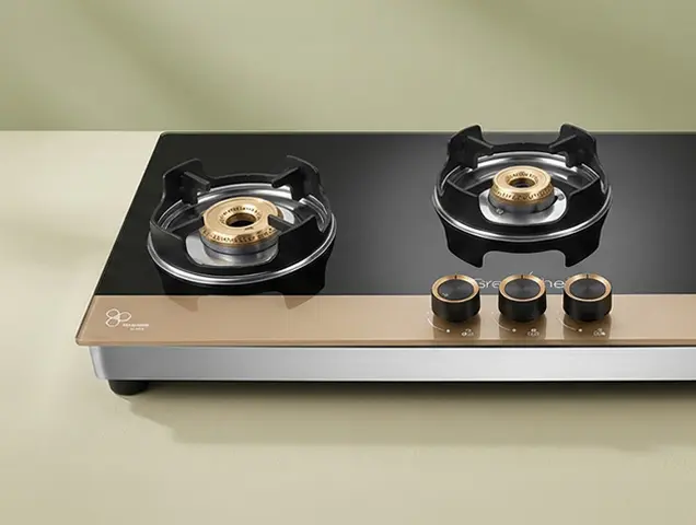 Glass Top Gas Stoves